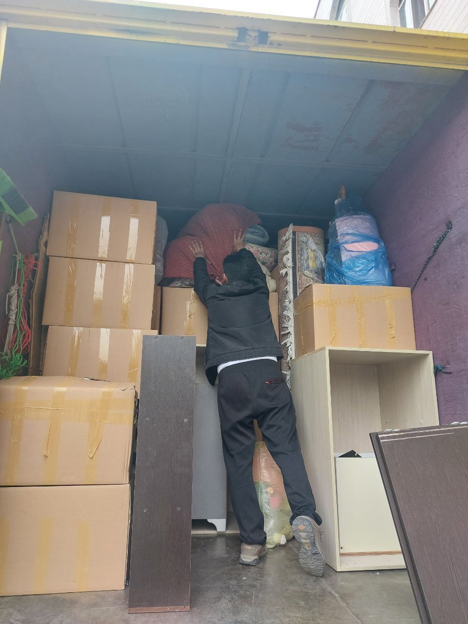 چیدمان تخصصی در کامیون