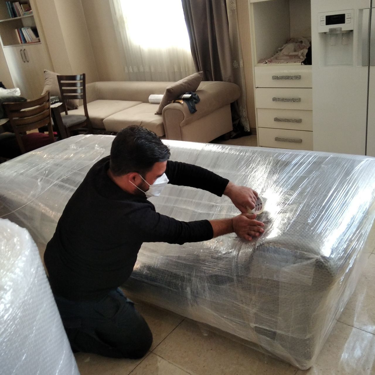 کارگر حرفهای بسته بندی